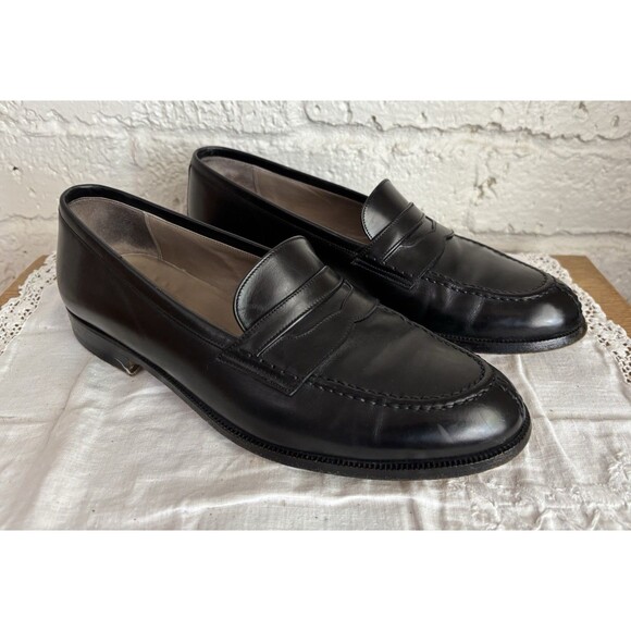 BALLY Carl “MADE IN ITALY " Penny LOAFERS US 9.5 D $790 - Picture 1 of 12